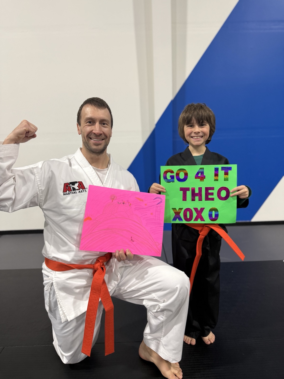 Father and son at LVLUP Verona